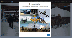 Desktop Screenshot of fuerzas-armadas.mil.ar
