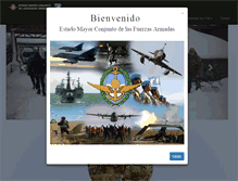 Tablet Screenshot of fuerzas-armadas.mil.ar